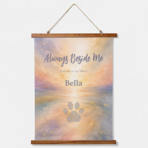 Personalized Pet Remembrance Tapestry for Pet