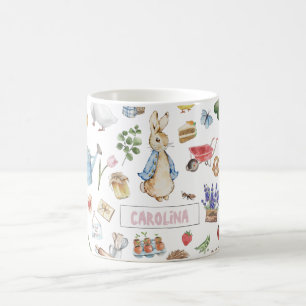 Personalized Peter the Rabbit Coffee Mug