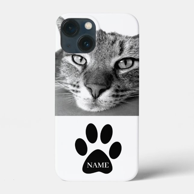 Personalized Pets Custom Photo And Name Case-Mate iPhone Case (Back)