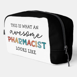 Personalized Pharmacist Retro Awesome Pharmacist Dopp Kit