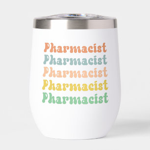Personalized Pharmacist Retro Groovy Pharmacy