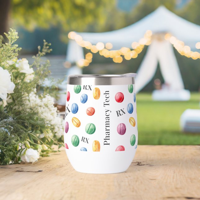 Personalized Pharmacy CPhT Stemless (Wedding)