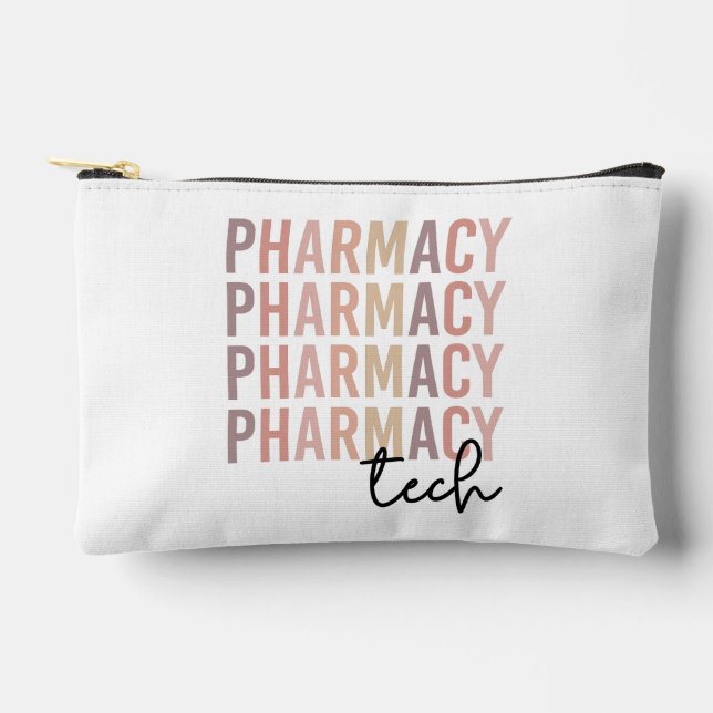 Personalized Pharmacy Tech | Pharmacy Technician Accessory Pouch (Front)