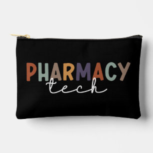 Personalized Pharmacy Tech Retro Accessory Pouch