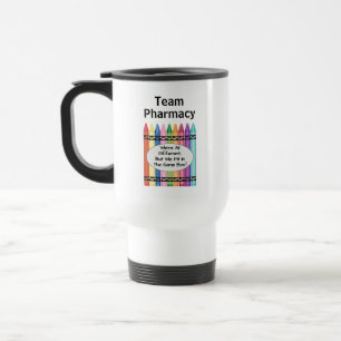 Personalized Pharmacy Technician Team Travel Mug