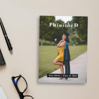 Personalized PhD Graduation Photo congrats