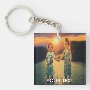 Personalized Photo Acrylic Keychain