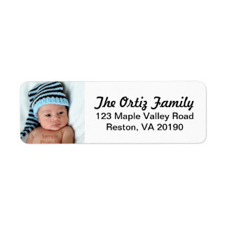 Personalized Photo Address Labels