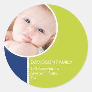 PERSONALIZED PHOTO ADDRESS LABELS :: goodcheer 6