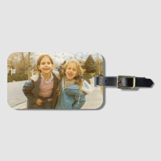 Personalized Photo Air Freshener Luggage Tag