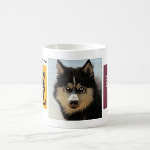 Personalized Photo and Dog Name Custom Coffee Mug