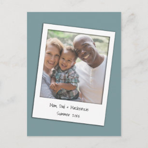 Personalized Photo and Frame Postcard