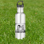 Personalized Photo and message 710 Ml Water Bottle<br><div class="desc">This water bottle is easily customized with your photos and message,  the option to have 3 photos and 2 personal messages. would make a great gift for all occasions.</div>