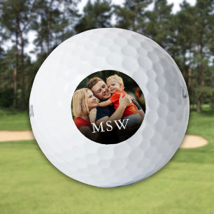 Personalized Photo and Monogram Golf Balls