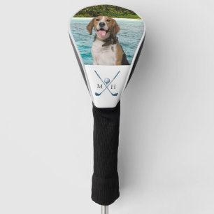 Personalized Photo And Monogram /Golf Clubs Golf  Golf Head Cover