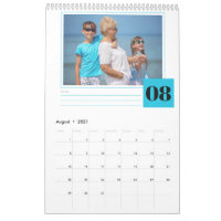 Personalized Photo and Monthly Notes Section 2027