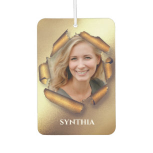 Personalized Photo and Name Air Freshener