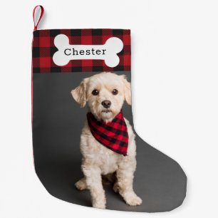 Personalized Photo and Name Christmas Stocking
