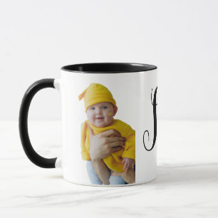 Personalized Photo and Name Coffee Mug