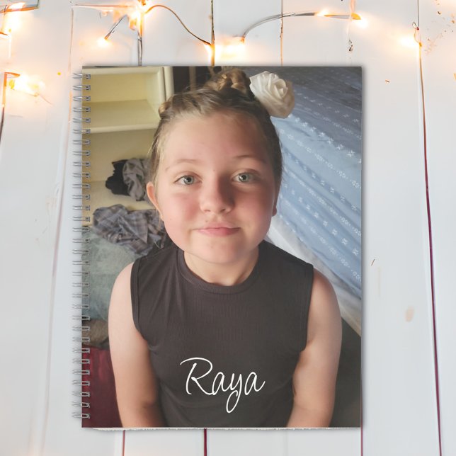 Personalized Photo and Name Notebook (Creator Uploaded)