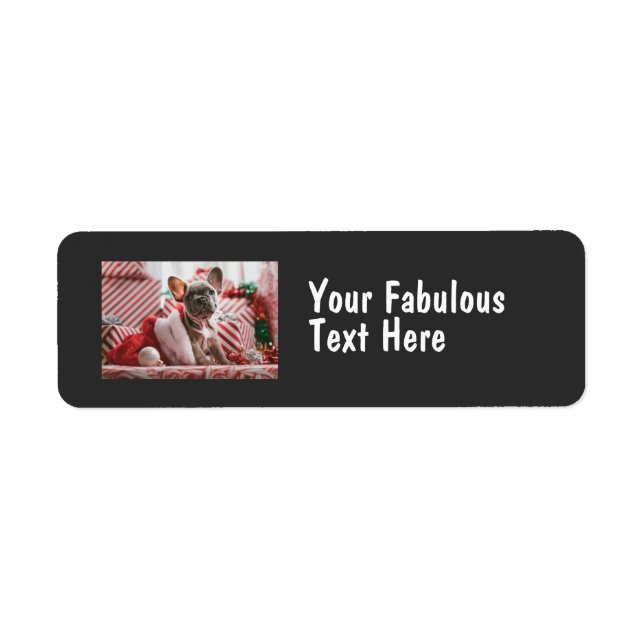 Personalized Photo and Text (Front)