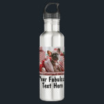 Personalized Photo and Text 710 Ml Water Bottle<br><div class="desc">Personalized Your Photo and Text eco-friendly stainless steel water bottle. Any font,  any background,  any image format and sizes.</div>