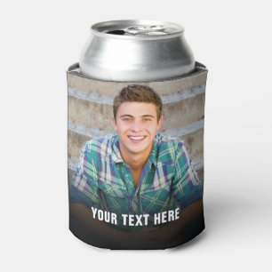 Personalized Photo And Text Can Cooler
