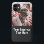 Personalized Photo and Text iPhone 11 Case<br><div class="desc">Personalized Stylish Photo and Text iPhone 11 Case</div>