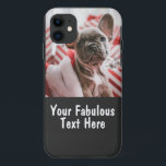 Personalized Photo and Text iPhone 11 Case<br><div class="desc">Personalized Stylish Photo and Text iPhone 11 Case</div>