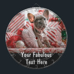 Personalized Photo and Text Dartboard<br><div class="desc">Hit the bullseye with fun on our Personalized Photo & Text Dart Board! Transform your game room, bar, or man cave into a truly unique space. Customize the board with your favorite photo and personalized text – a family portrait, a funny inside joke, a team logo, or a motivational message....</div>