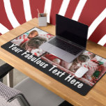 Personalized Photo and Text Desk Mat<br><div class="desc">Create your own Personalized Funny Photo and Text Desk Mat! This ergonomic mat is an absolute must-have for any gamer or office enthusiast. Add your favourite funny photo and text and customize your workspace with a funny catchphrase, an inside joke, or a motivational quote, the possibilities are endless! Upgrade your...</div>