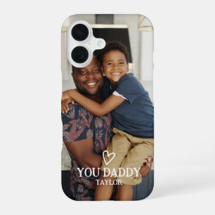 Personalized Photo and Text iPhone 16 Case