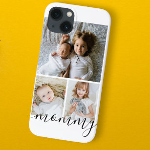 Personalized Photo and Text Photo Collage iPhone 13 Case