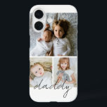Personalized Photo and Text Photo Collage iPhone 16 Case<br><div class="desc">Make a Personalized Photo keepsake phone case from Ricaso - add your own photos and text - photo collage keepsake gifts</div>