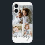 Personalized Photo and Text Photo Collage iPhone 16 Case<br><div class="desc">Make a Personalized Photo keepsake phone case from Ricaso - add your own photos and text - photo collage keepsake gifts</div>