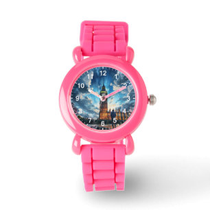 Personalized Photo and Text Photo Collage custom Watch