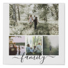 Personalized Photo and Text Photo Collage Family