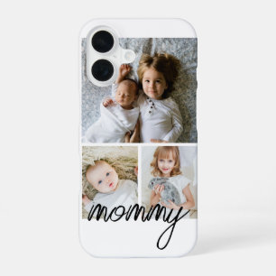 Personalized Photo and Text Photo Collage iPhone 16 Case