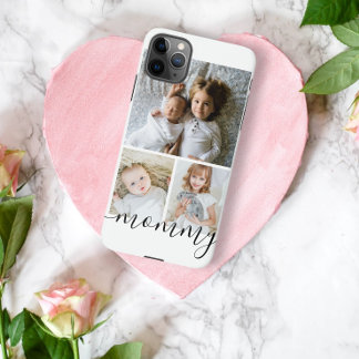 Personalized Photo and Text Photo Collage iPhone 11Pro Max Case