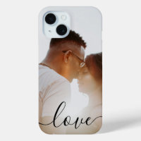 Personalized Photo and Text Photo Love