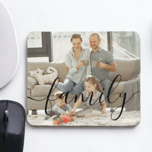 Personalized Photo and Text Photo Mouse Pad
