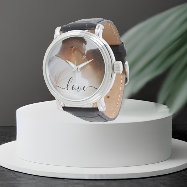Personalized Photo and Text Photo Watch (Creator Uploaded)