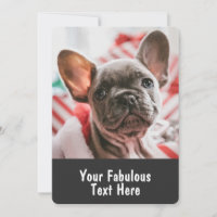 Personalized Photo and Text Round Borders