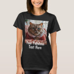 Personalized Photo and Text T-Shirt<br><div class="desc">Personalized Photo and Text T-Shirt</div>