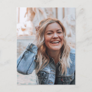 Personalized Photo Announcement Postcard