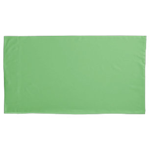 Personalized Photo Artwork Green Single King Size Pillowcase