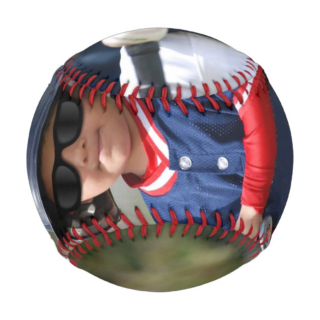 Personalized Photo Baseball (Front)