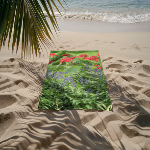 Personalized Photo Beach Towel