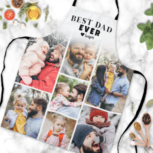 Personalized Photo Best Dad Ever Apron
