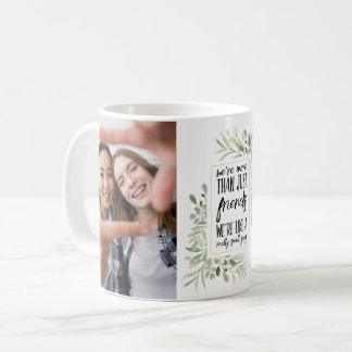 Personalized Photo Best Friends Mug